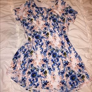Floral mini dress